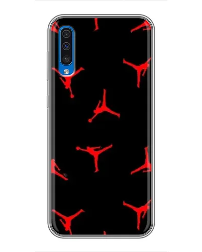 Чехол для Samsung Galaxy A50 2019 (A505F) с картинкой «Jordan Red Pattern» Чехол для Samsung Galaxy A50 2019 (A505F) с картинкой «Jordan Red Pattern»