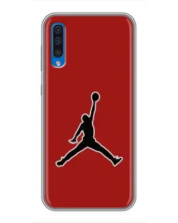 Чехол для Samsung Galaxy A50 2019 (A505F) с картинкой «Jordan Red Back»