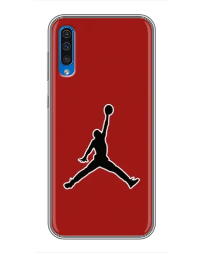 Чехол для Samsung Galaxy A50 2019 (A505F) с картинкой «Jordan Red Back» Чехол для Samsung Galaxy A50 2019 (A505F) с картинкой «Jordan Red Back»
