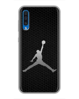 Чехол для Samsung Galaxy A50 2019 (A505F) с картинкой «Jordan Dark Carbon»