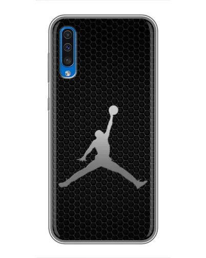 Чехол для Samsung Galaxy A50 2019 (A505F) с картинкой «Jordan Dark Carbon» Чехол для Samsung Galaxy A50 2019 (A505F) с картинкой «Jordan Dark Carbon»