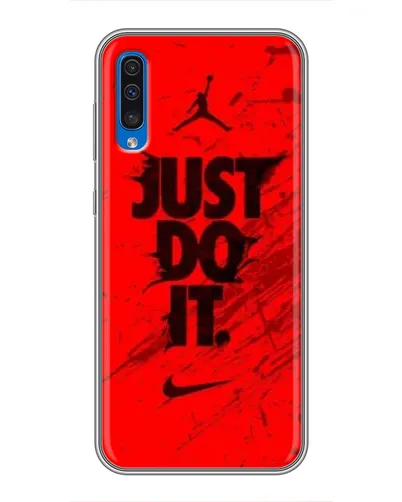 Чехол для Samsung Galaxy A50 2019 (A505F) с картинкой «Nike Just Do It» Чехол для Samsung Galaxy A50 2019 (A505F) с картинкой «Nike Just Do It»