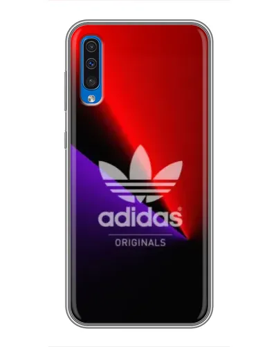 Чехол для Samsung Galaxy A50 2019 (A505F) с картинкой «Adidas Red Neon»