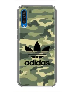 Чехол для Samsung Galaxy A50 2019 (A505F) с картинкой «Милитари стиль Adidas»