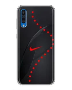 Чехол для Samsung Galaxy A50 2019 (A505F) с картинкой «Абстрактный дизайн Nike»