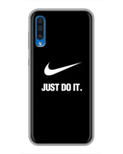 Чехол для Samsung Galaxy A50 2019 (A505F) с картинкой «Классический принт Nike»
