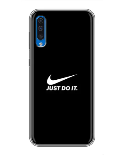 Чехол для Samsung Galaxy A50 2019 (A505F) с картинкой «Минимализм от Nike» Чехол для Samsung Galaxy A50 2019 (A505F) с картинкой «Минимализм от Nike»