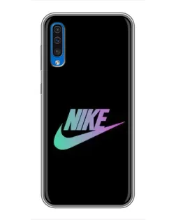 Чехол для Samsung Galaxy A50 2019 (A505F) с картинкой «Nike — городская ночь»