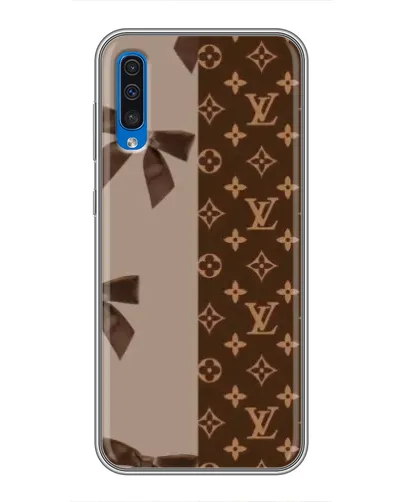 Чехол для Samsung Galaxy A50 2019 (A505F) с картинкой «Louis Vuitton — банты» Чехол для Samsung Galaxy A50 2019 (A505F) с картинкой «Louis Vuitton — банты»