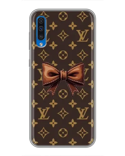 Чехол для Samsung Galaxy A50 2019 (A505F) с картинкой «LV с бантом» Чехол для Samsung Galaxy A50 2019 (A505F) с картинкой «LV с бантом»