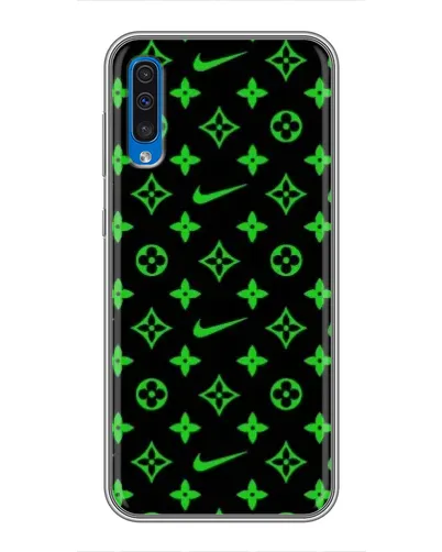 Чехол для Samsung Galaxy A50 2019 (A505F) с картинкой «Неоновый принт LV» Чехол для Samsung Galaxy A50 2019 (A505F) с картинкой «Неоновый принт LV»