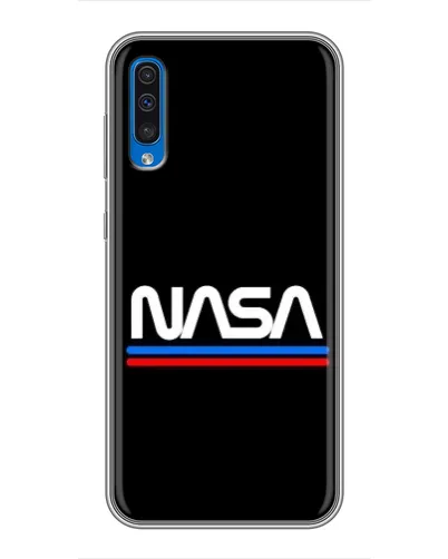 Чехол для Samsung Galaxy A50 2019 (A505F) с картинкой «NASA — классика Red Blue» Чехол для Samsung Galaxy A50 2019 (A505F) с картинкой «NASA — классика Red Blue»