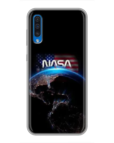 Чехол для Samsung Galaxy A50 2019 (A505F) с картинкой «Земля из космоса NASA» Чехол для Samsung Galaxy A50 2019 (A505F) с картинкой «Земля из космоса NASA»