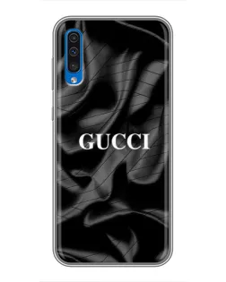 Чехол для Samsung Galaxy A50 2019 (A505F) с картинкой «Gucci — шелковые волны» Чехол для Samsung Galaxy A50 2019 (A505F) с картинкой «Gucci — шелковые волны»