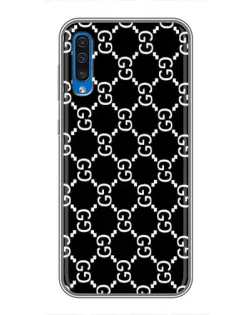 Чехол для Samsung Galaxy A50 2019 (A505F) с картинкой «Gucci — сетчатый паттерн»