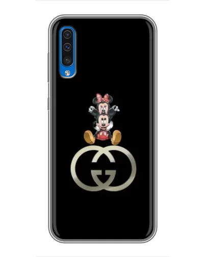 Чехол для Samsung Galaxy A50 2019 (A505F) с картинкой «Минни Маус на лого» Чехол для Samsung Galaxy A50 2019 (A505F) с картинкой «Минни Маус на лого»