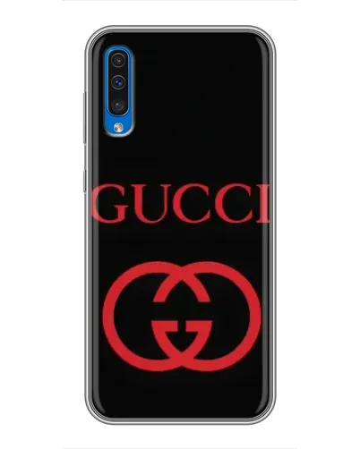 Чехол для Samsung Galaxy A50 2019 (A505F) с картинкой «Gucci — красный логотип» Чехол для Samsung Galaxy A50 2019 (A505F) с картинкой «Gucci — красный логотип»