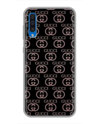 Чехол для Samsung Galaxy A50 2019 (A505F) с картинкой «Классическая монограмма Gucci» Чехол для Samsung Galaxy A50 2019 (A505F) с картинкой «Классическая монограмма Gucci»