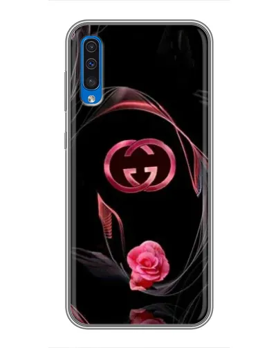 Чехол для Samsung Galaxy A50 2019 (A505F) с картинкой «Gucci — неоновая роза» Чехол для Samsung Galaxy A50 2019 (A505F) с картинкой «Gucci — неоновая роза»