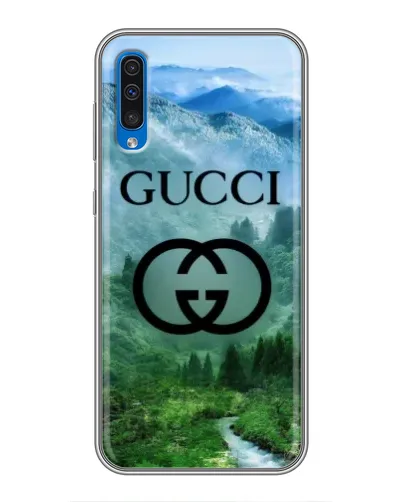 Чехол для Samsung Galaxy A50 2019 (A505F) с картинкой «Gucci — горный пейзаж» Чехол для Samsung Galaxy A50 2019 (A505F) с картинкой «Gucci — горный пейзаж»