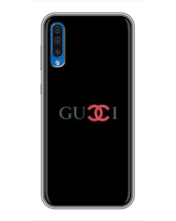 Чехол для Samsung Galaxy A50 2019 (A505F) с картинкой «Gucci — красный градиент»