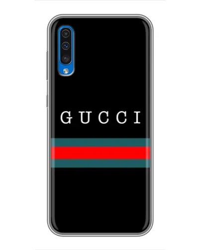 Чехол для Samsung Galaxy A50 2019 (A505F) с картинкой «Gucci — красный пояс» Чехол для Samsung Galaxy A50 2019 (A505F) с картинкой «Gucci — красный пояс»