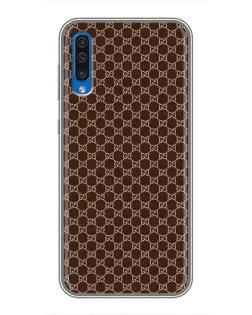 Чохол для Samsung Galaxy A50 2019 (A505F) з картинкою «Gucci — шоколадна сітка» Чохол для Samsung Galaxy A50 2019 (A505F) з картинкою «Gucci — шоколадна сітка»