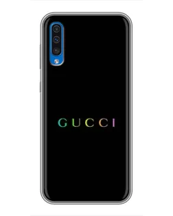 Чохол для Samsung Galaxy A50 2019 (A505F) з картинкою «Gucci — неоновий мінімалізм» Чохол для Samsung Galaxy A50 2019 (A505F) з картинкою «Gucci — неоновий мінімалізм»