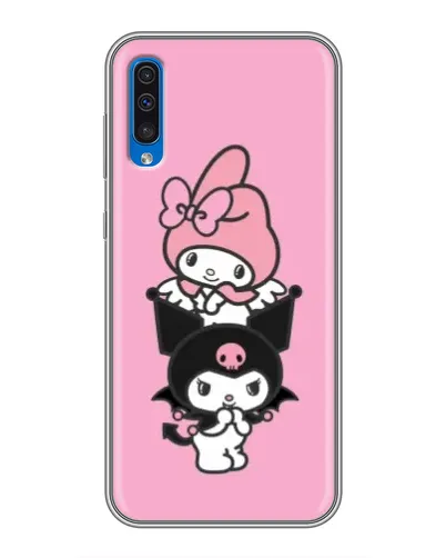 Чехол для Samsung Galaxy A50 2019 (A505F) с картинкой «My Melody и Kuromi»