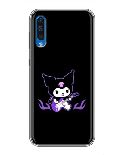 Чехол для Samsung Galaxy A50 2019 (A505F) с картинкой «Электрическая Kuromi»