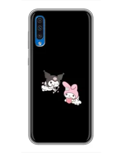 Чехол для Samsung Galaxy A50 2019 (A505F) с картинкой «My Melody и Kuromi»
