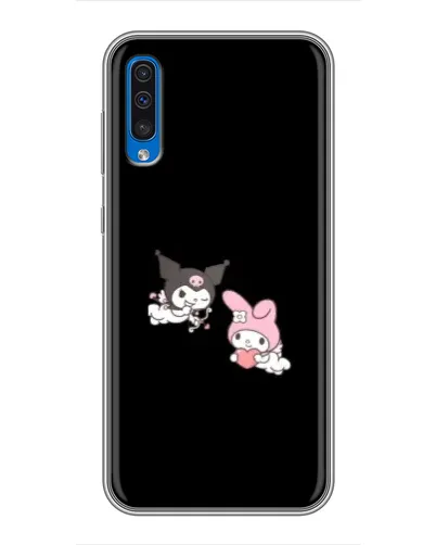 Чехол для Samsung Galaxy A50 2019 (A505F) с картинкой «My Melody и Kuromi»