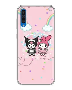 Чехол для Samsung Galaxy A50 2019 (A505F) с картинкой «My Melody и Kuromi»