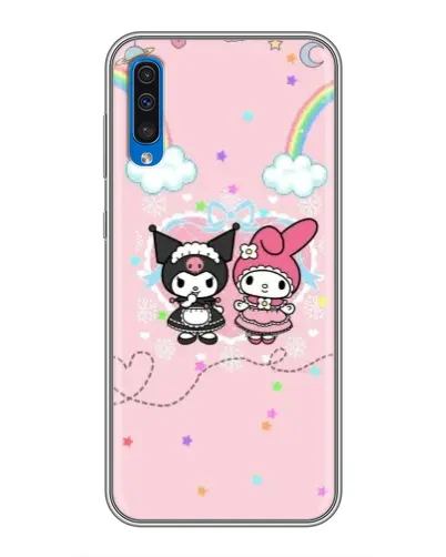 Чехол для Samsung Galaxy A50 2019 (A505F) с картинкой «My Melody и Kuromi»