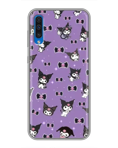 Чехол для Samsung Galaxy A50 2019 (A505F) с картинкой «Kuromi — паттерн»