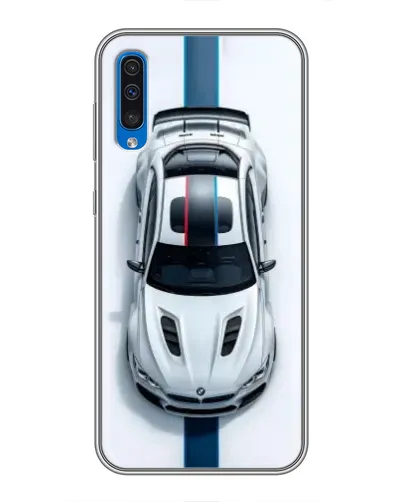 Чехол для Samsung Galaxy A50 2019 (A505F) с картинкой «Вид сверху — BMW M»