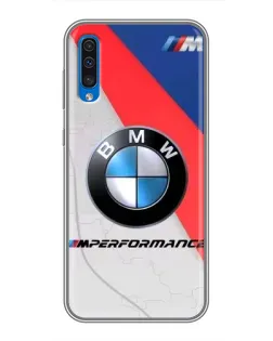 Чехол для Samsung Galaxy A50 2019 (A505F) с картинкой «BMW Performance стиль»