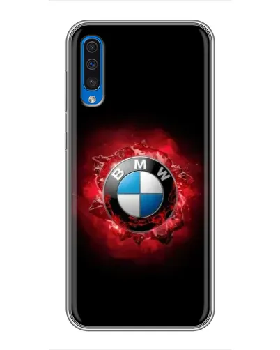 Чехол для Samsung Galaxy A50 2019 (A505F) с картинкой «Логотип BMW — вспышка»