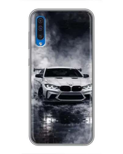 Чехол для Samsung Galaxy A50 2019 (A505F) с картинкой «BMW сквозь туман»
