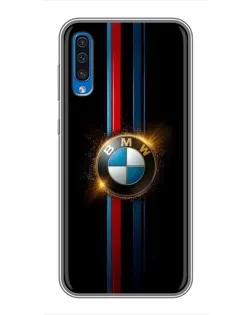 Чехол для Samsung Galaxy A50 2019 (A505F) с картинкой «BMW M-Power неон»