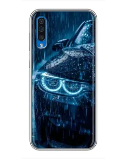 Чохол для Samsung Galaxy A50 2019 (A505F) з картинкою «BMW під дощем»