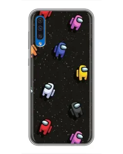 Чохол для Samsung Galaxy A50 2019 (A505F) з картинкою «Космічний патерн Among Us» Чохол для Samsung Galaxy A50 2019 (A505F) з картинкою «Космічний патерн Among Us»