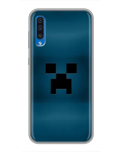 Чехол для Samsung Galaxy A50 2019 (A505F) с картинкой «Крипер текстура»