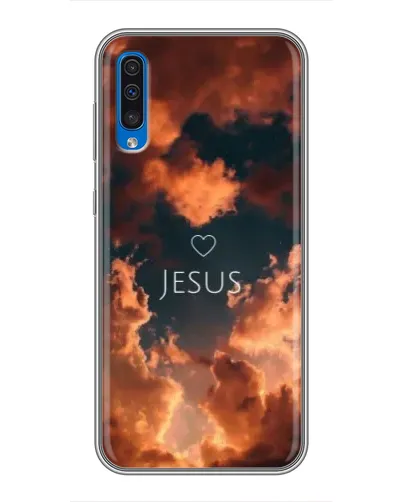 Чехол для Samsung Galaxy A50 2019 (A505F) с картинкой «Сияние Имени Jesus»