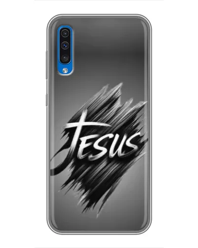 Чехол для Samsung Galaxy A50 2019 (A505F) с картинкой «Надпись Jesus Graffiti»