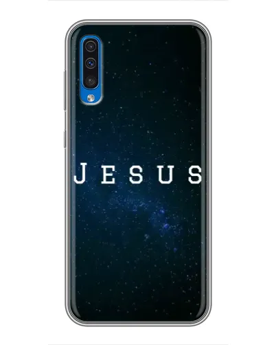 Чехол для Samsung Galaxy A50 2019 (A505F) с картинкой «Звездное небо Jesus»