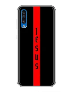 Чехол для Samsung Galaxy A50 2019 (A505F) с картинкой «Красная линия веры»