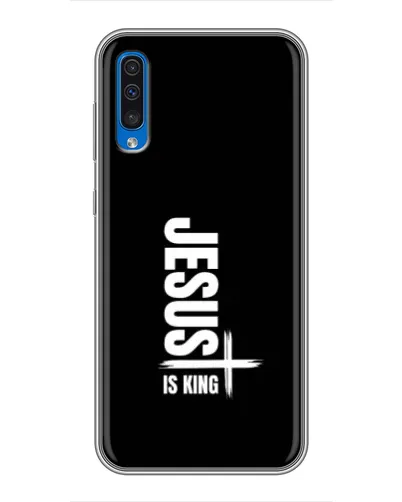 Чехол для Samsung Galaxy A50 2019 (A505F) с картинкой «Вертикаль веры Jesus»