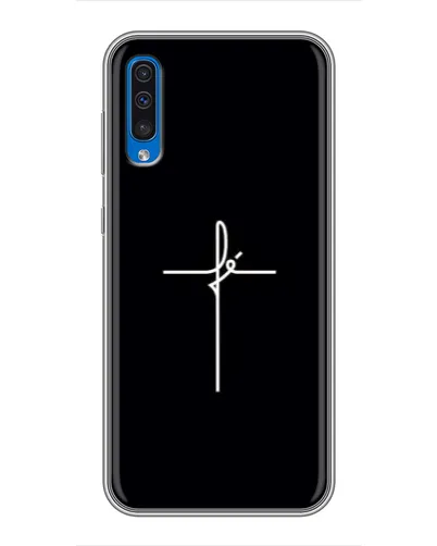 Чохол для Samsung Galaxy A50 2019 (A505F) з картинкою «Тонкий хрест» Чохол для Samsung Galaxy A50 2019 (A505F) з картинкою «Тонкий хрест»