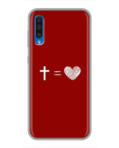 Чохол для Samsung Galaxy A50 2019 (A505F) з картинкою «Рівняння любові» Чохол для Samsung Galaxy A50 2019 (A505F) з картинкою «Рівняння любові»